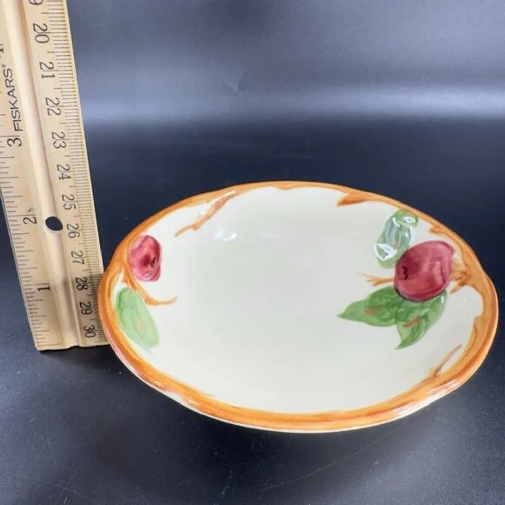 Vintage Franciscan Apple Pattern Bowl Dish‎ Single USA Replacement Porcelain VTG
